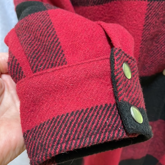 BB Dakota / Steve Madden Long Buffalo Check Plaid Shacket - Picture 2 of 5